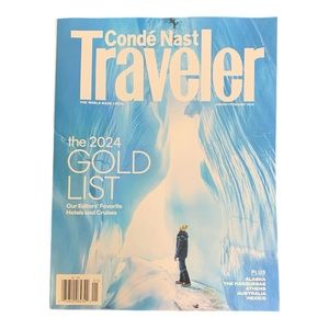 Conde Nast Traveler Magazine January 2024 Gold List Favorite Hotel and Cruises